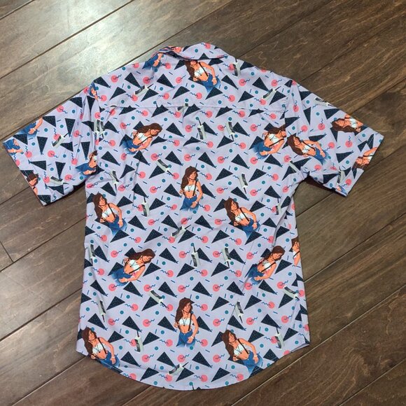 RSVLTS x Saved By The Bell Kelly Kapowski Purple Shirt SIZE SMALL - Picture 4 of 7